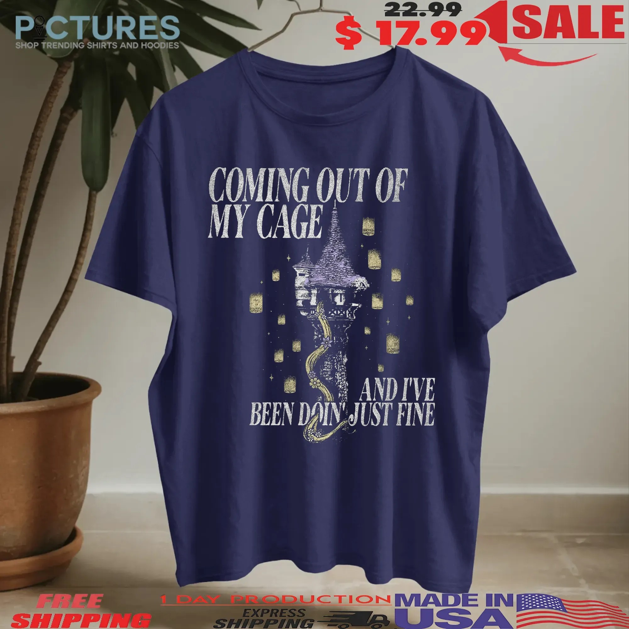 Coming Out of My Cage And I've Been Doing Just Fine T Shirt