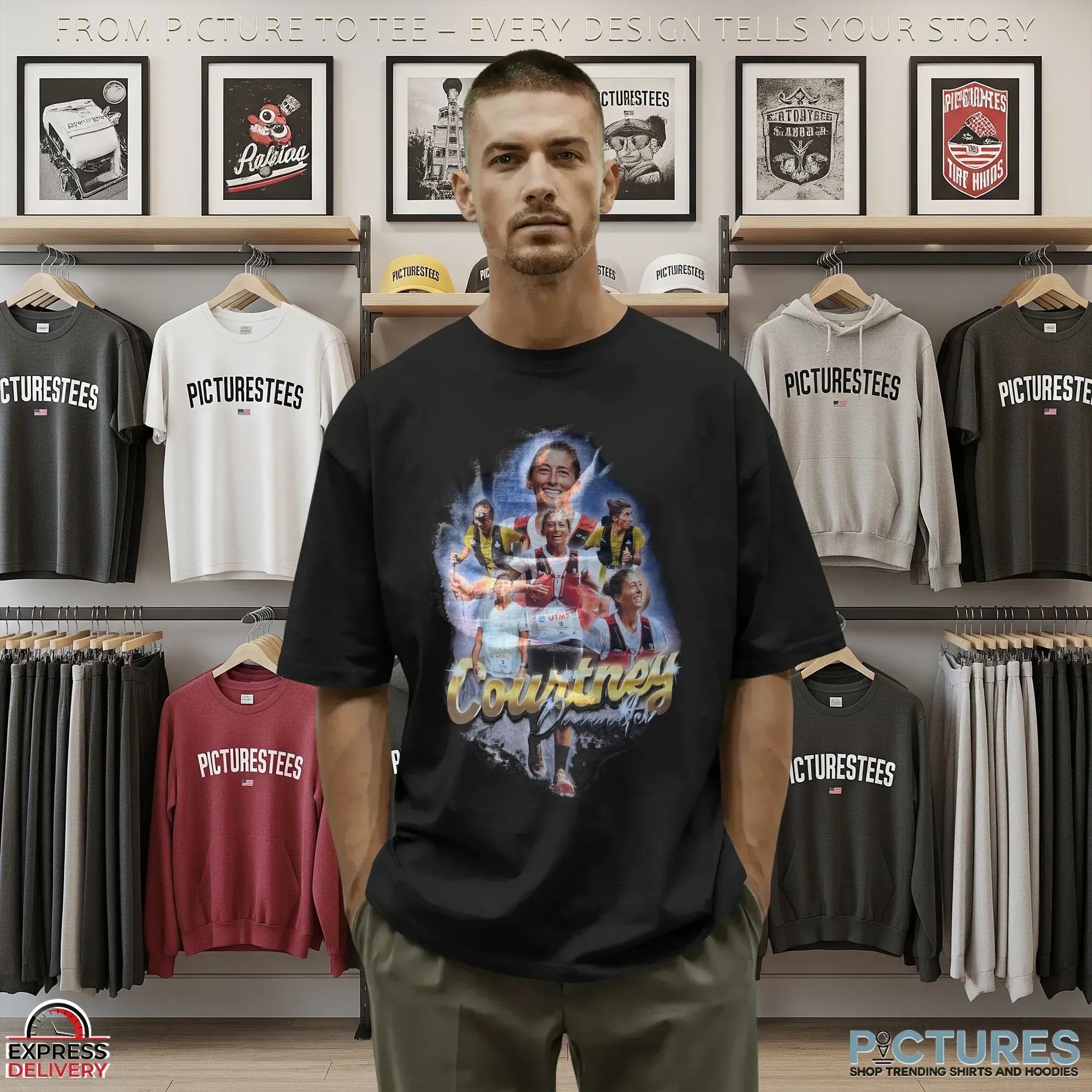 Courtney Dauwalter Vintage Bootleg T Shirt