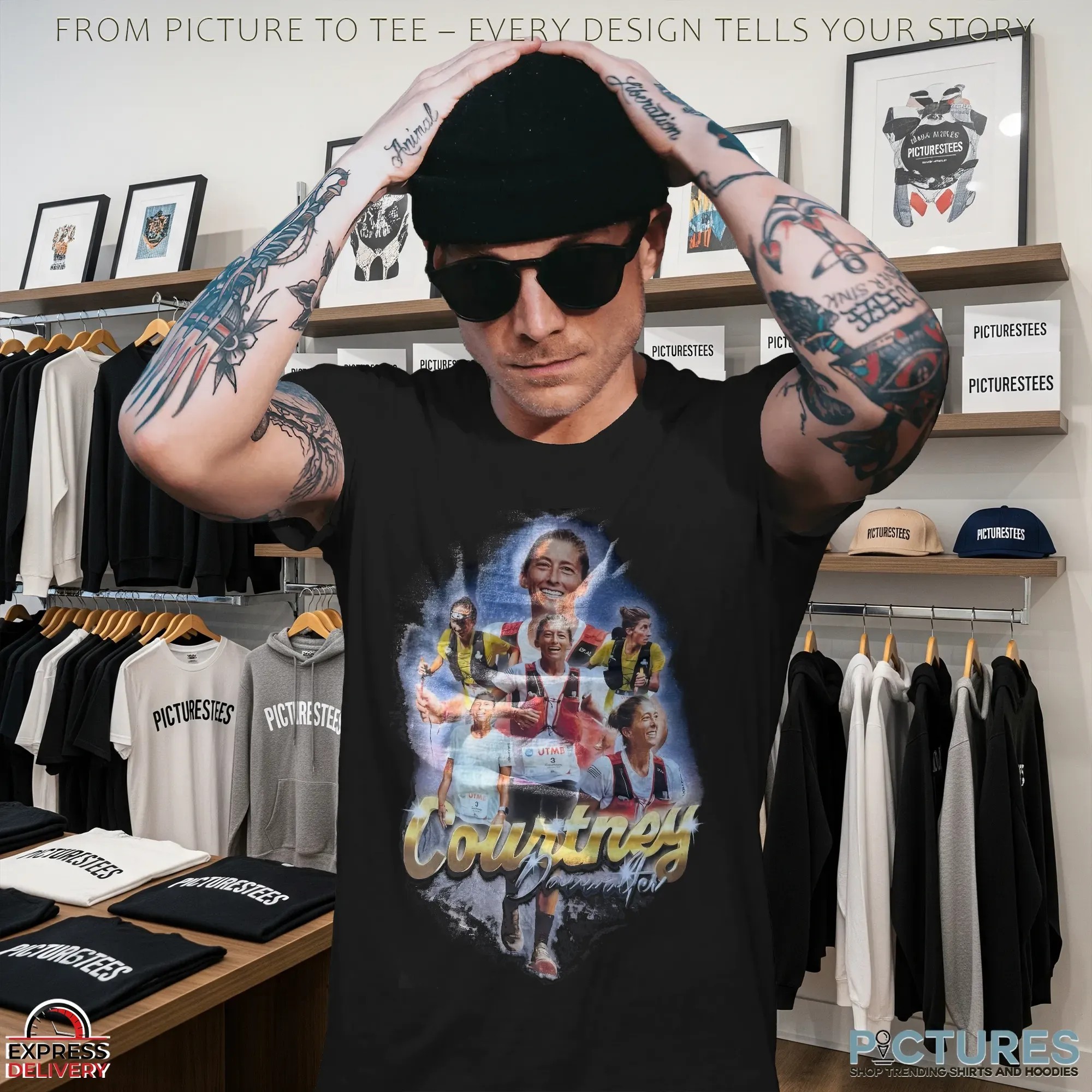 Courtney Dauwalter Vintage Bootleg T Shirt