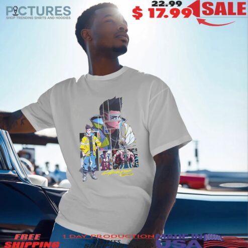 Cyberpunk Edgerunners David Martinez Anime Graphic T-Shirt
