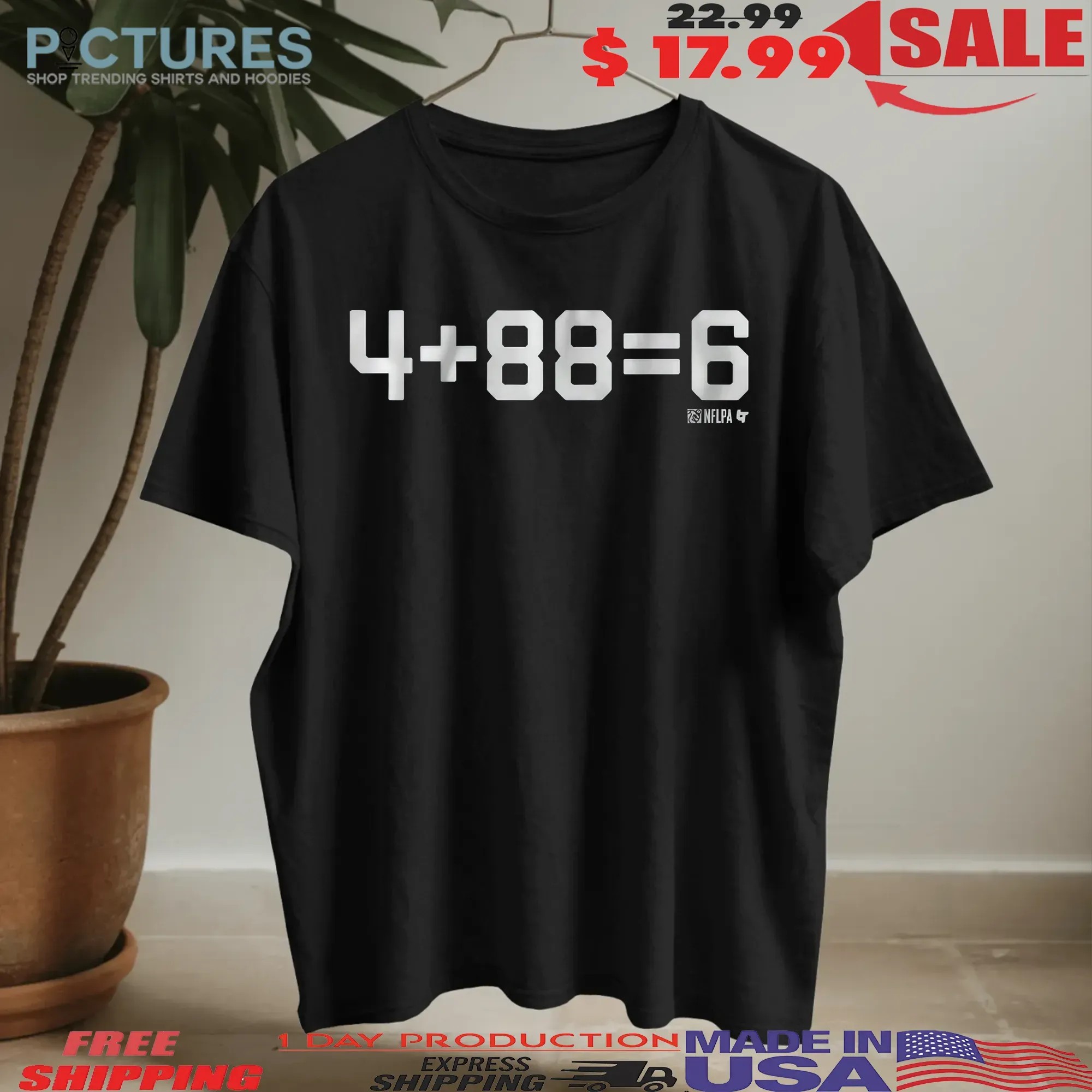 Dak Prescott and CeeDee Lamb 4 + 88 = 6 T Shirt