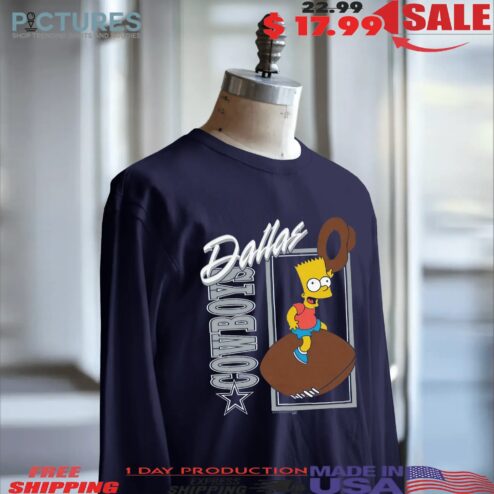 Dallas Cowboys Football The Simpsons Mashup T Shirt
