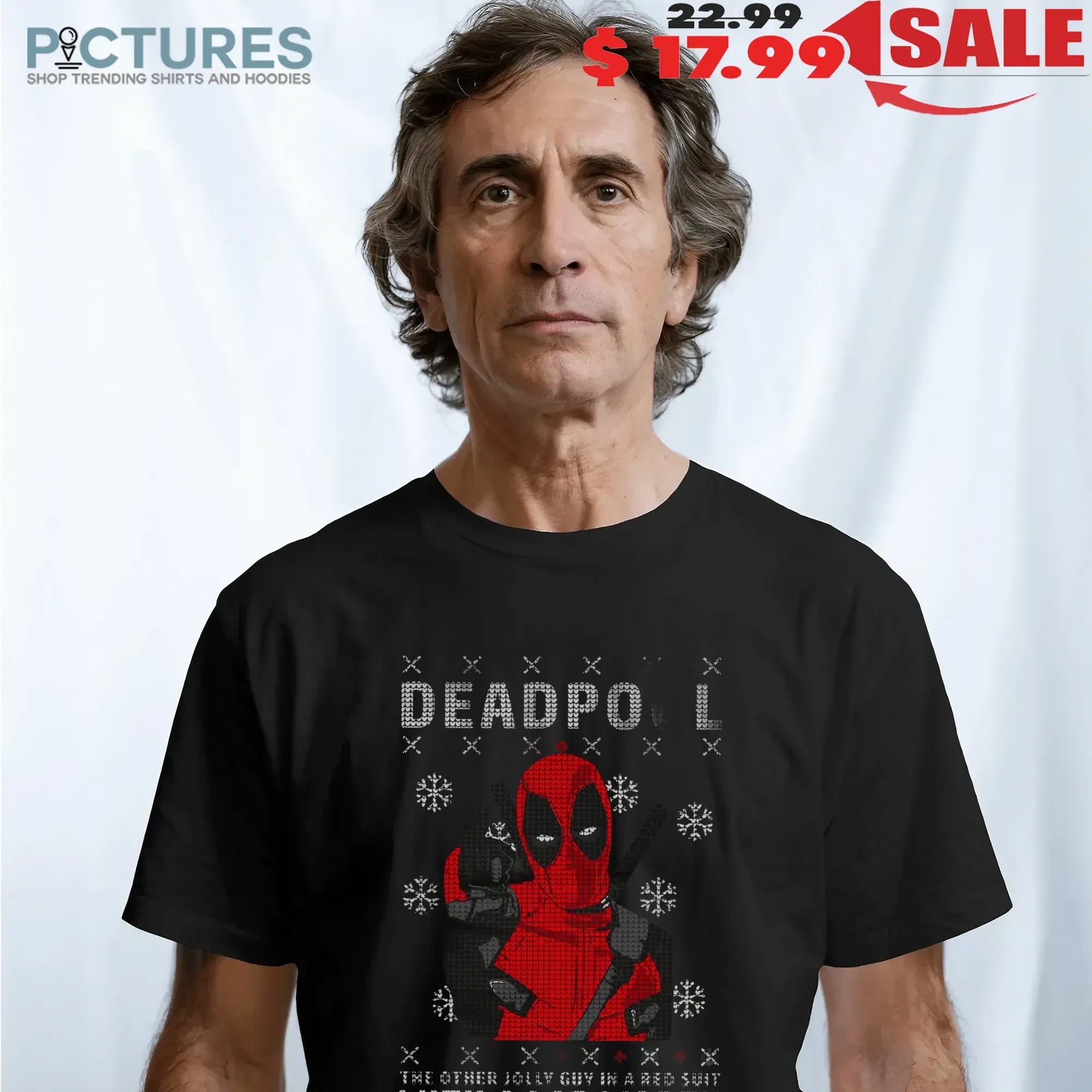 Deadpool The Others Jolly Guy In A Red Suit With A Lap Worth Sitting On Christmas T Shirt