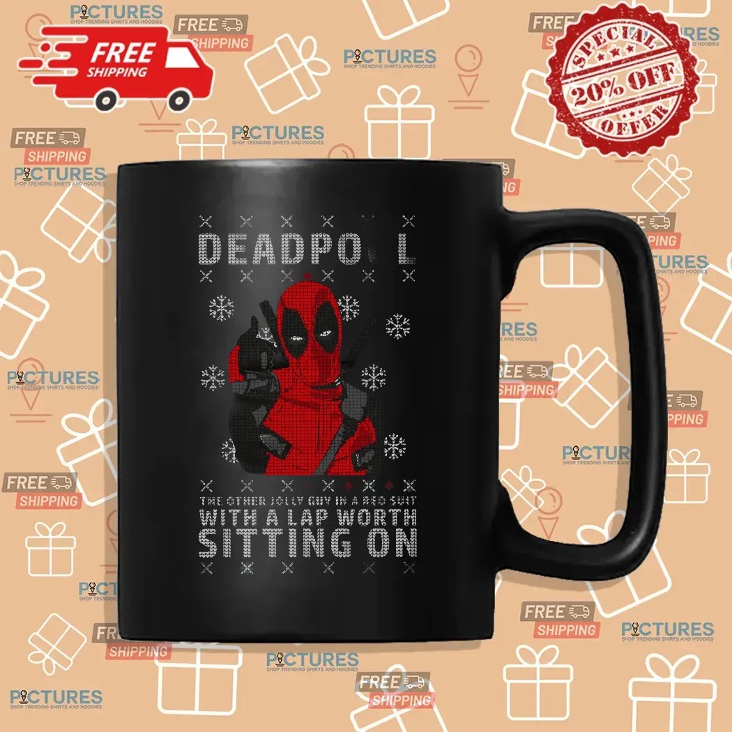 Deadpool The Others Jolly Guy In A Red Suit With A Lap Worth Sitting On Christmas T Shirt