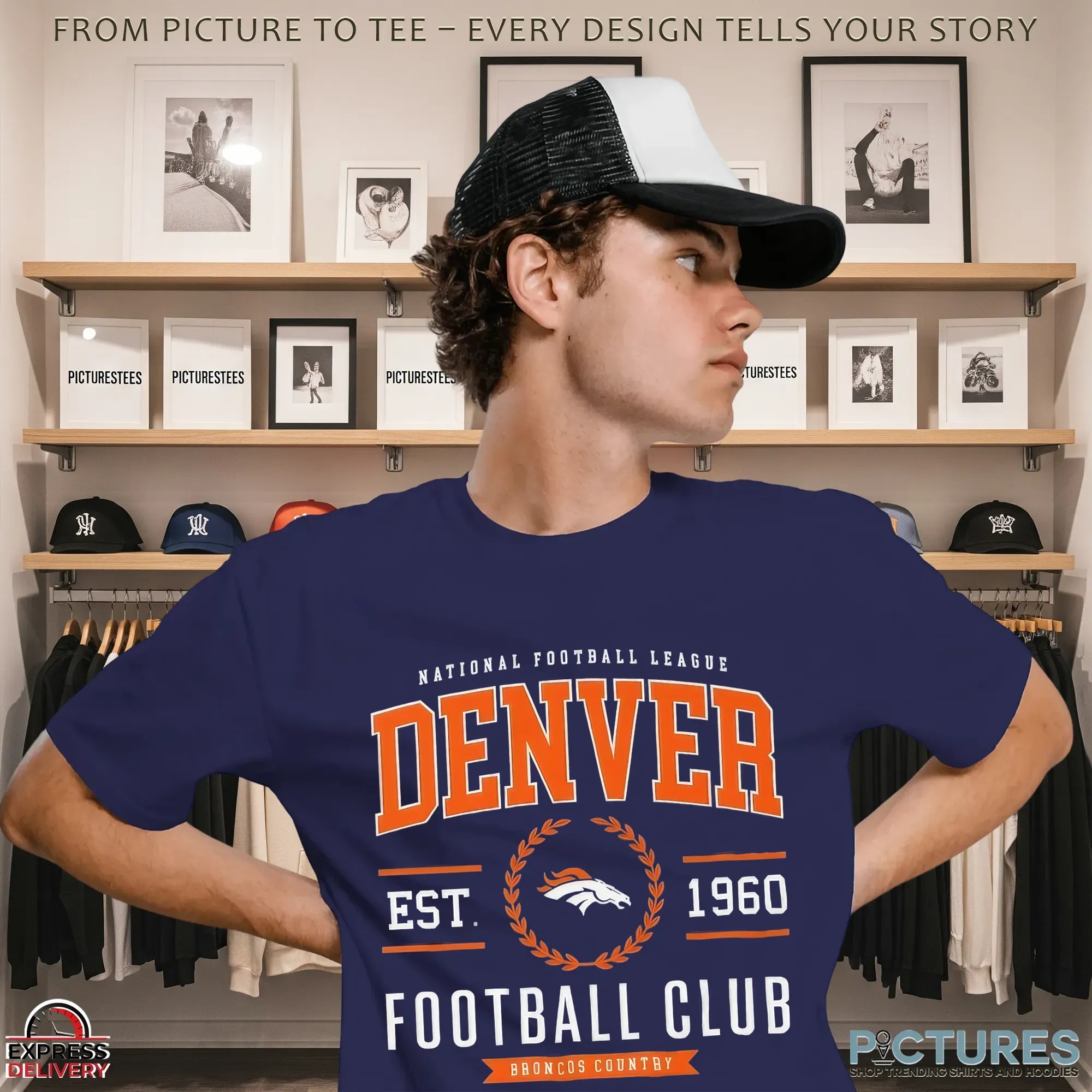 Denver Broncos Football Club National Football League Est 1960 Broncos Country T Shirt