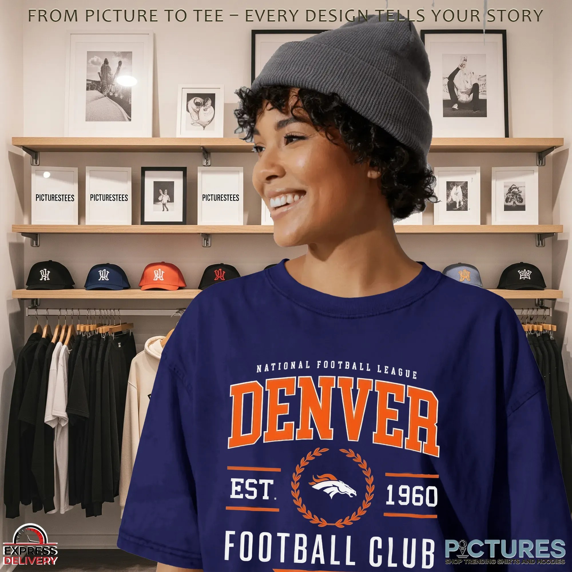 Denver Broncos Football Club National Football League Est 1960 Broncos Country T Shirt