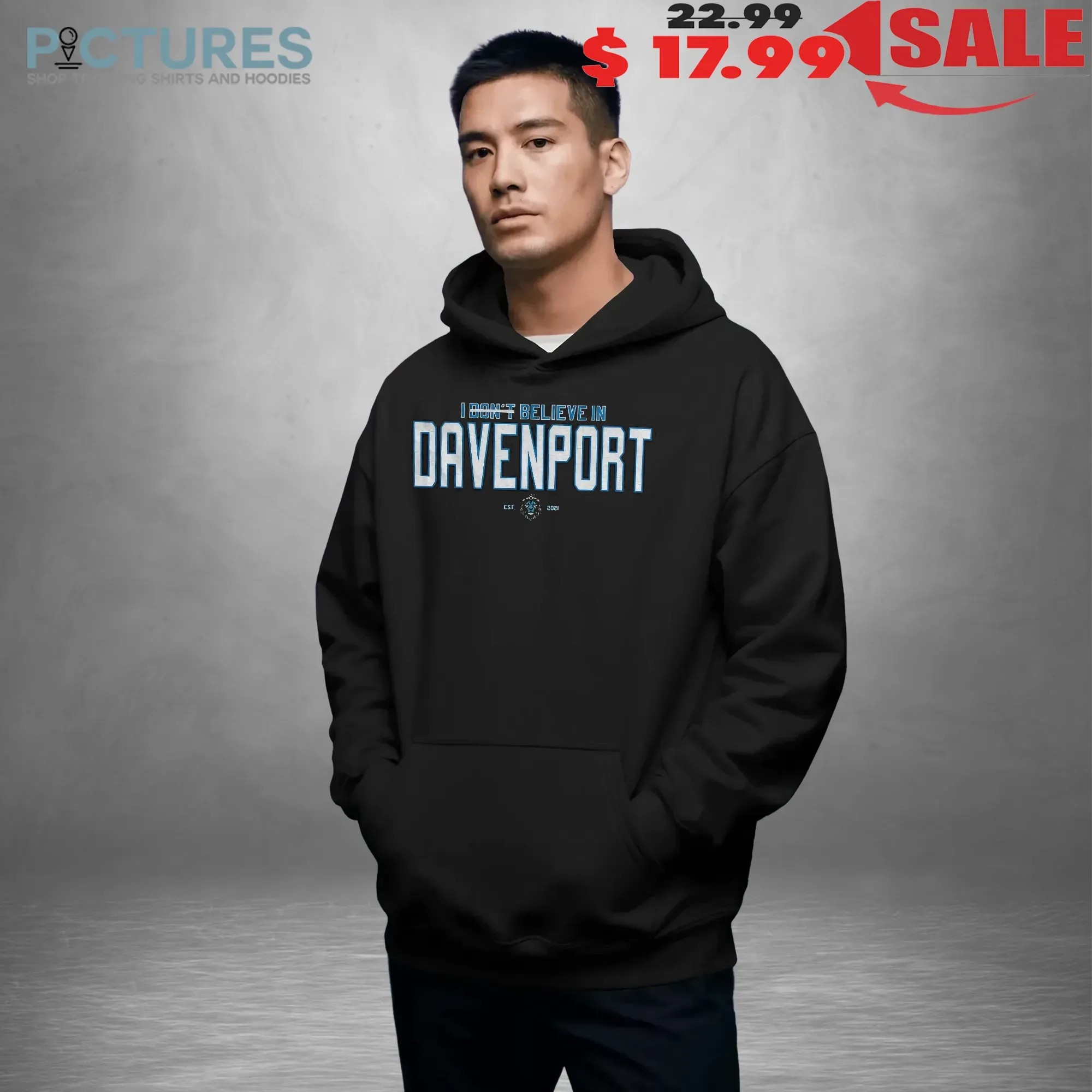 Detroit Lions I Believe In Davenport Est 2021 T Shirt