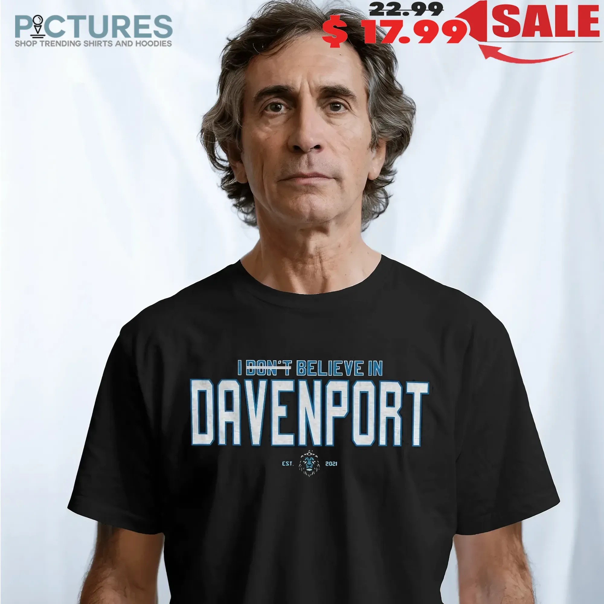 Detroit Lions I Believe In Davenport Est 2021 T Shirt