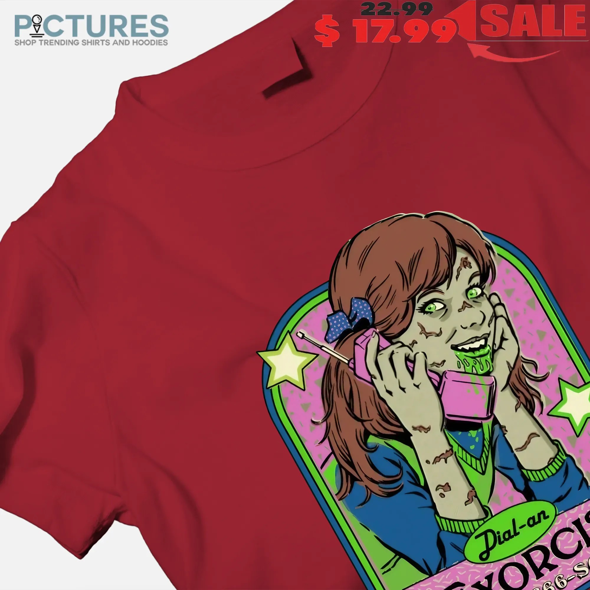 Dial An Exorcist Horror Halloween Graphic T Shirt