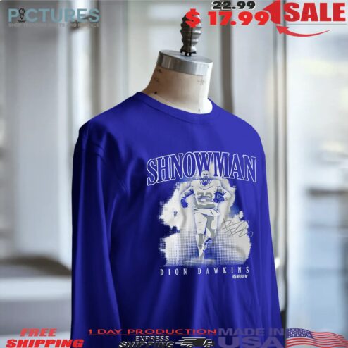 Dion Dawkins Buffalo Bills Football The Shnowman Signature T Shirt