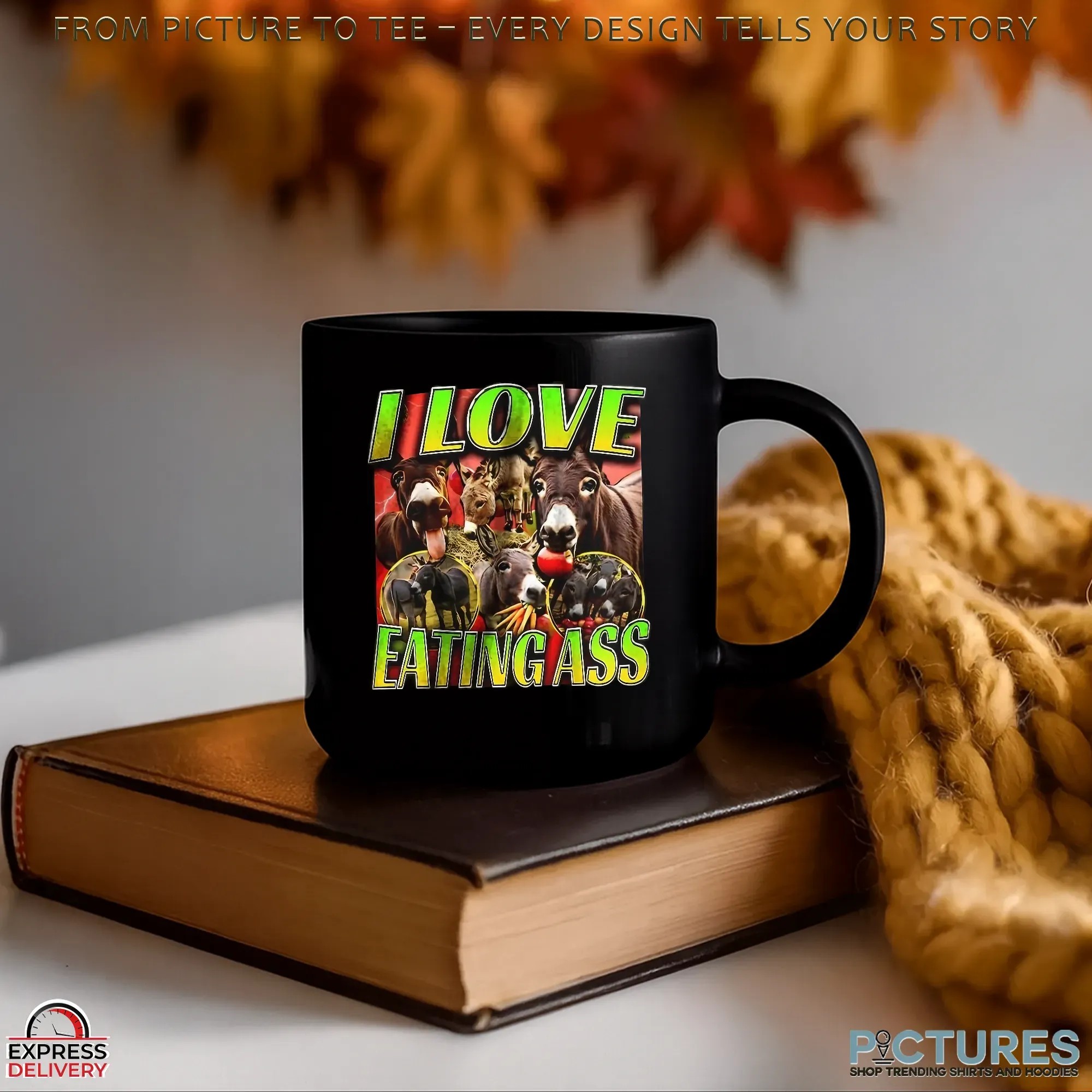 Donkey I Love Eating Ass Vintage Bootleg T Shirt