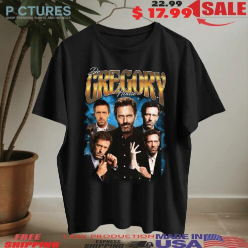 Dr Gregory House Vintage Bootleg T Shirt