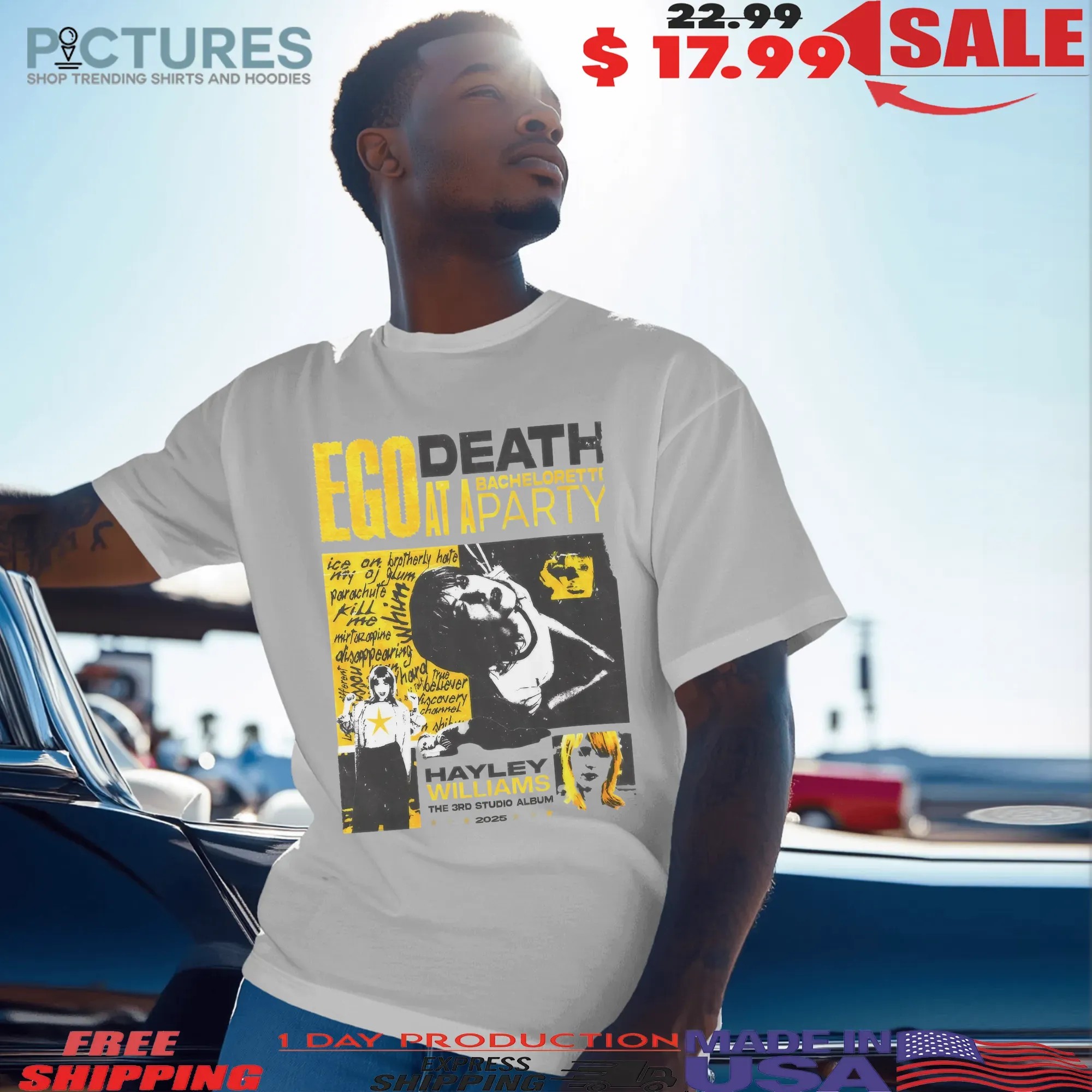 Ego Death At A Bachelorette Party Hayley Williams The 3rd Studio Album 2025 T Shirt