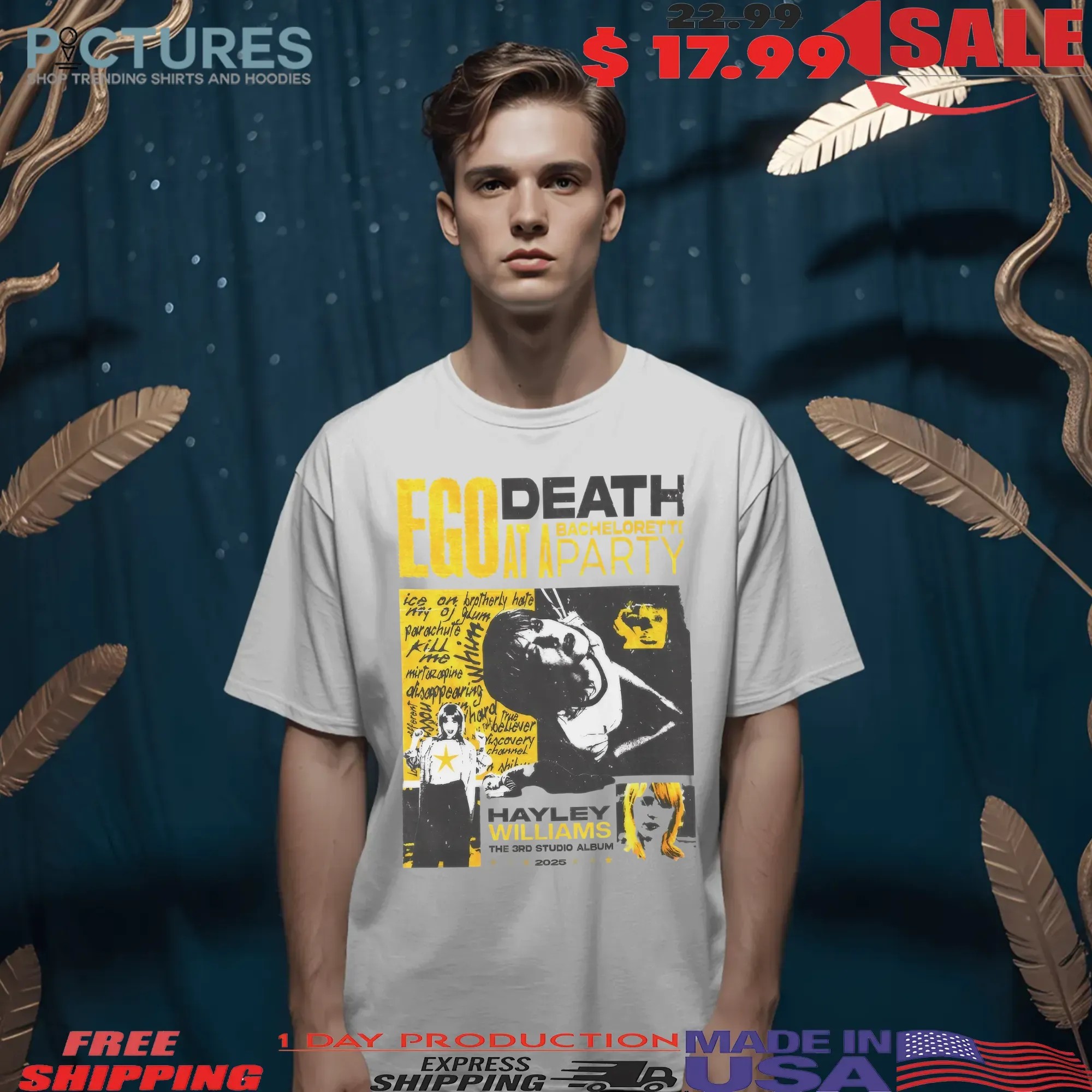 Ego Death At A Bachelorette Party Hayley Williams The 3rd Studio Album 2025 T Shirt