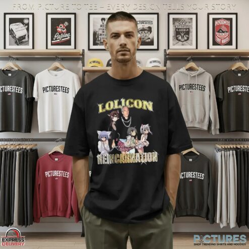 Epstein Isekai Lolicon Reincarnation Vintage Bootleg T Shirt
