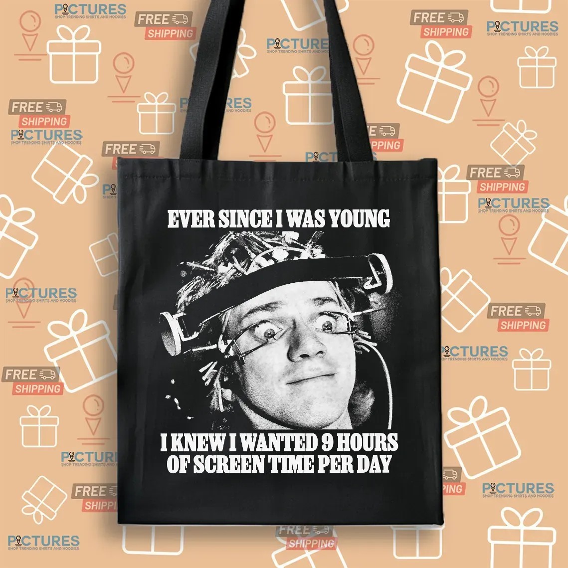 Ever Since I Was Young I Knew I Wanted 9 Hours Of Screen Time Per Day Meme T Shirt