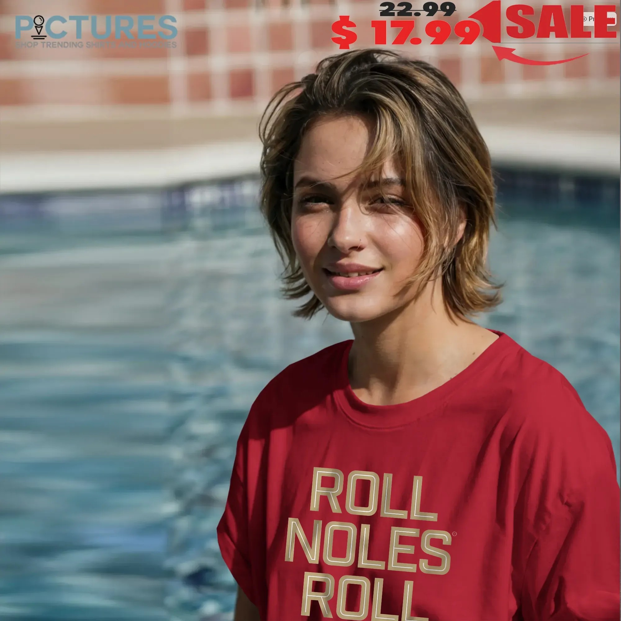 FSU Florida State Seminoles Football Roll Noles Roll T Shirt