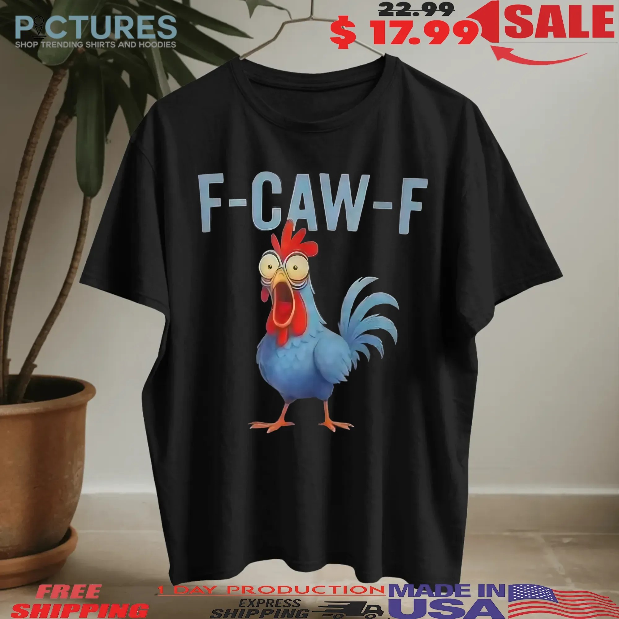 F Caw F Chicken What The Heli Shirt