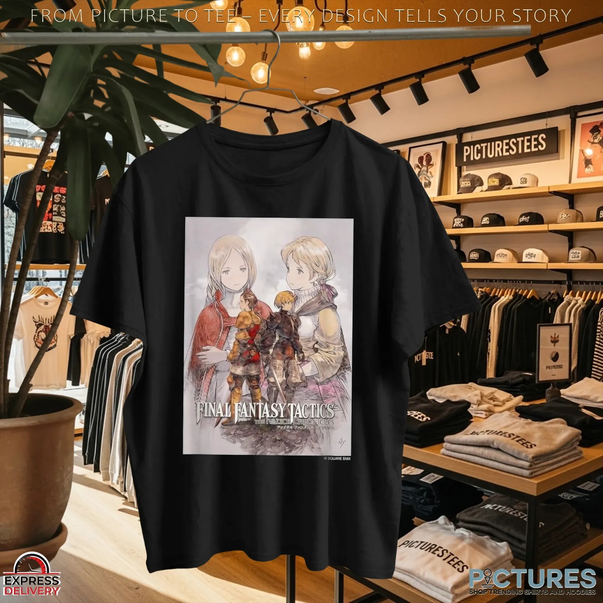 Final Fantasy Tactics The Ivalice Chronicles Key Visual Graphic Poster T Shirt