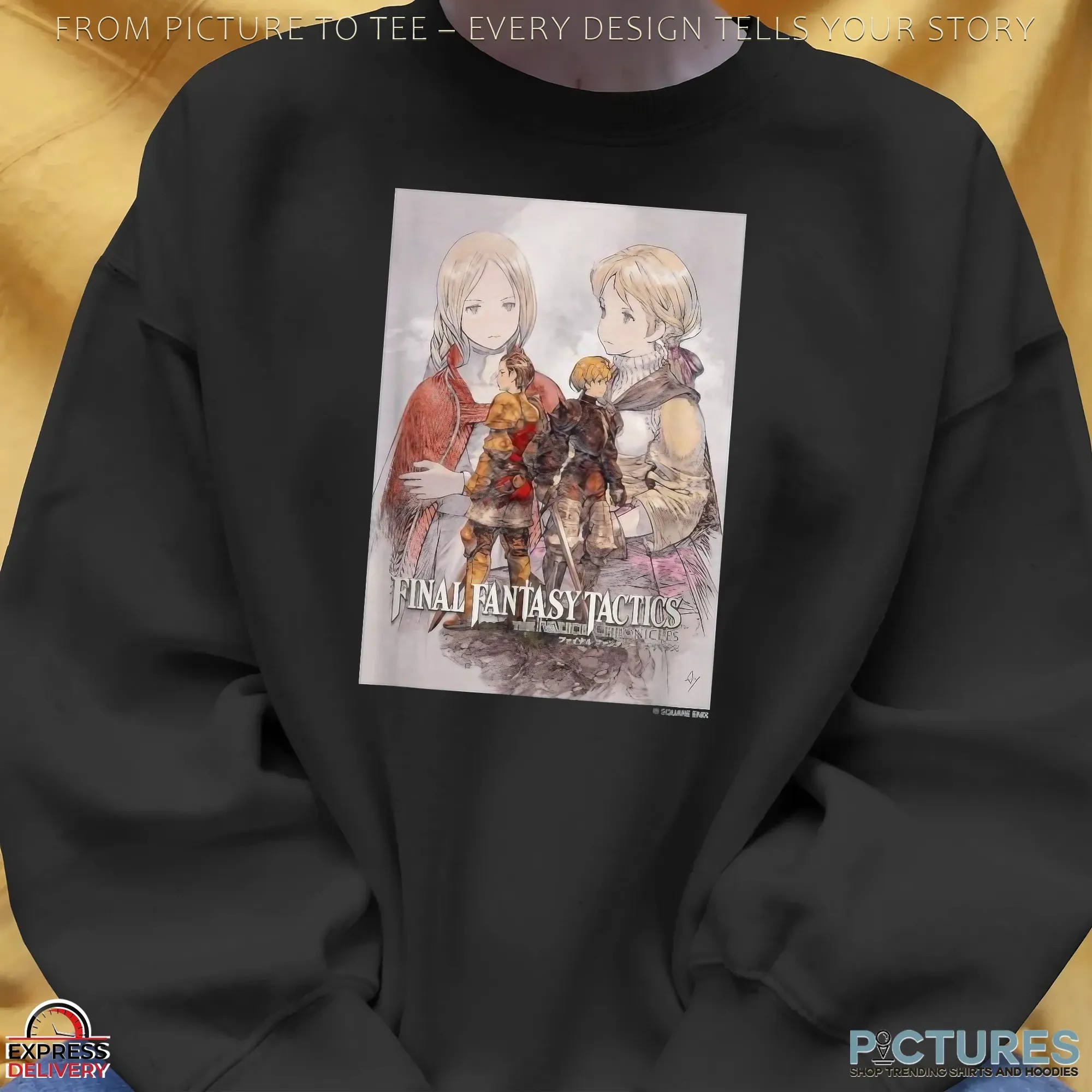 Final Fantasy Tactics The Ivalice Chronicles Key Visual Graphic Poster T Shirt