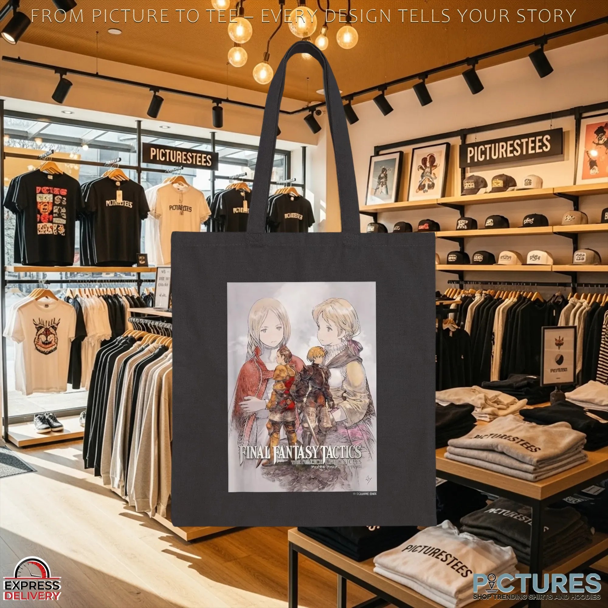 Final Fantasy Tactics The Ivalice Chronicles Key Visual Graphic Poster T Shirt