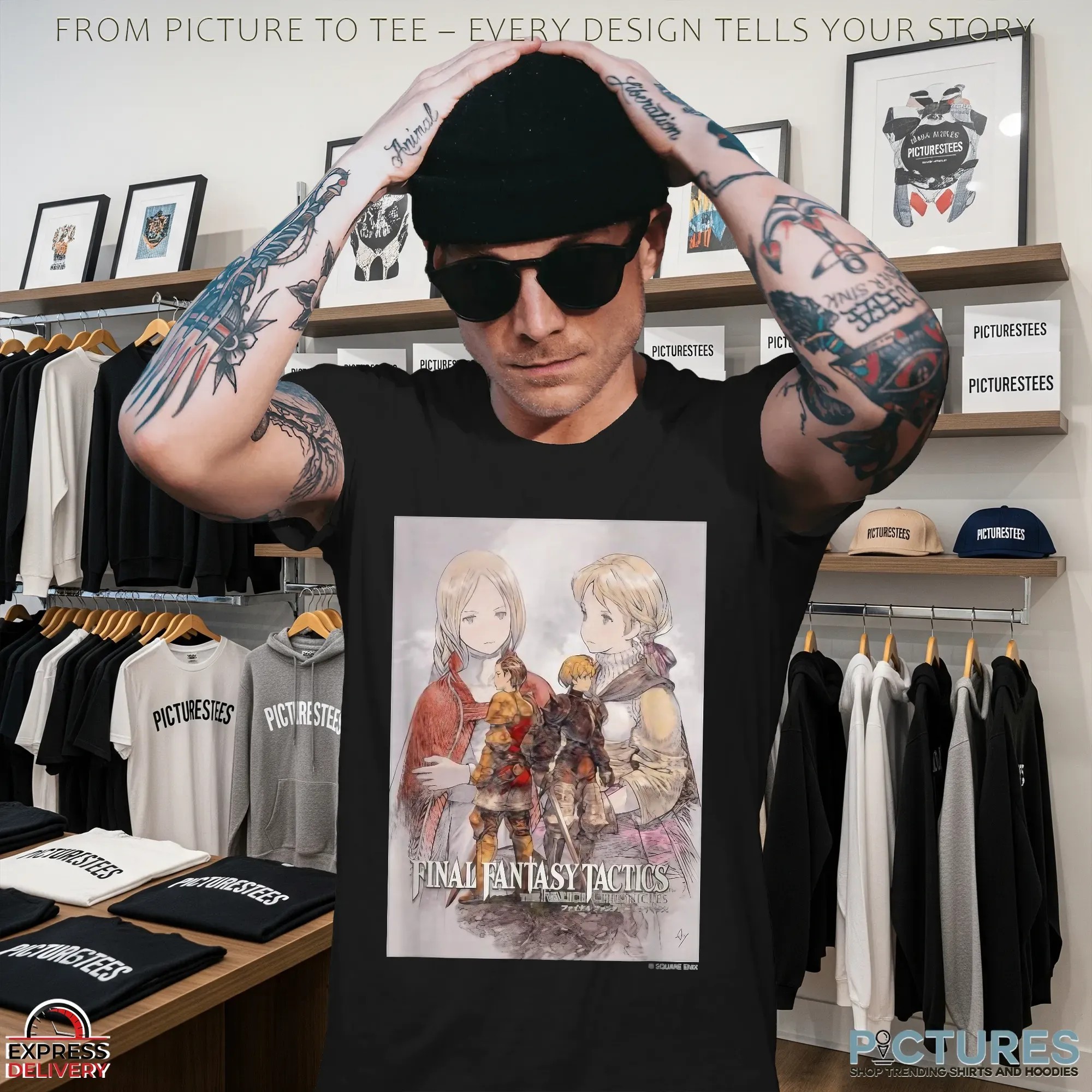 Final Fantasy Tactics The Ivalice Chronicles Key Visual Graphic Poster T Shirt