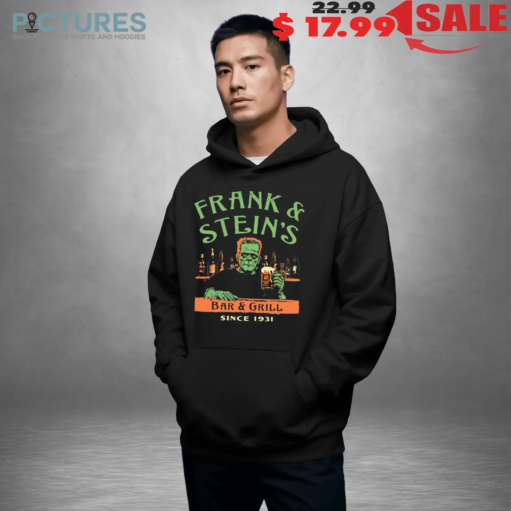 Frank and Stein's Bar and Grill Since 1931 Graphic T Shirt