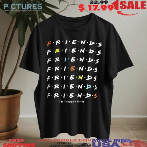 Friends TV Show Repeat Logo T Shirt