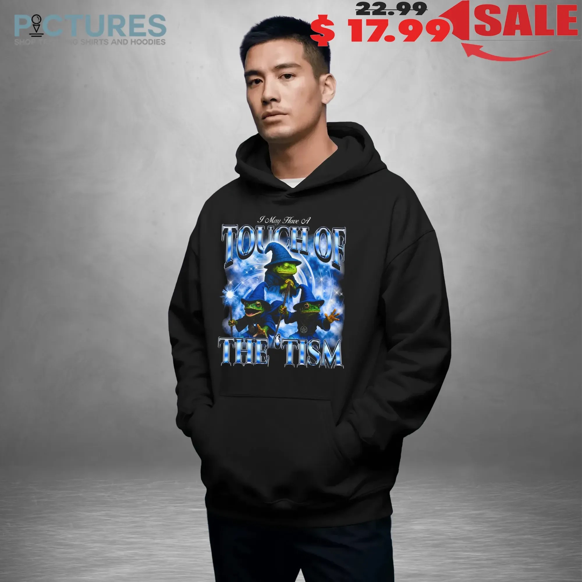 Frog Wizard I May Have A Touch Of The 'tism Bootleg T Shirt