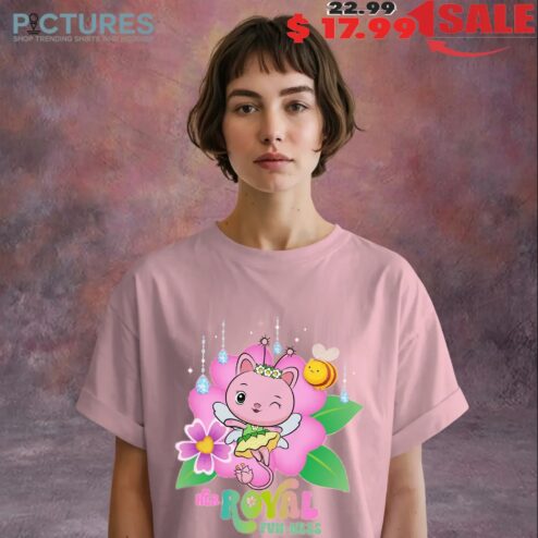 Gabby's Dollhouse The Movie Royal Fun-ness Princess Cat T Shirt