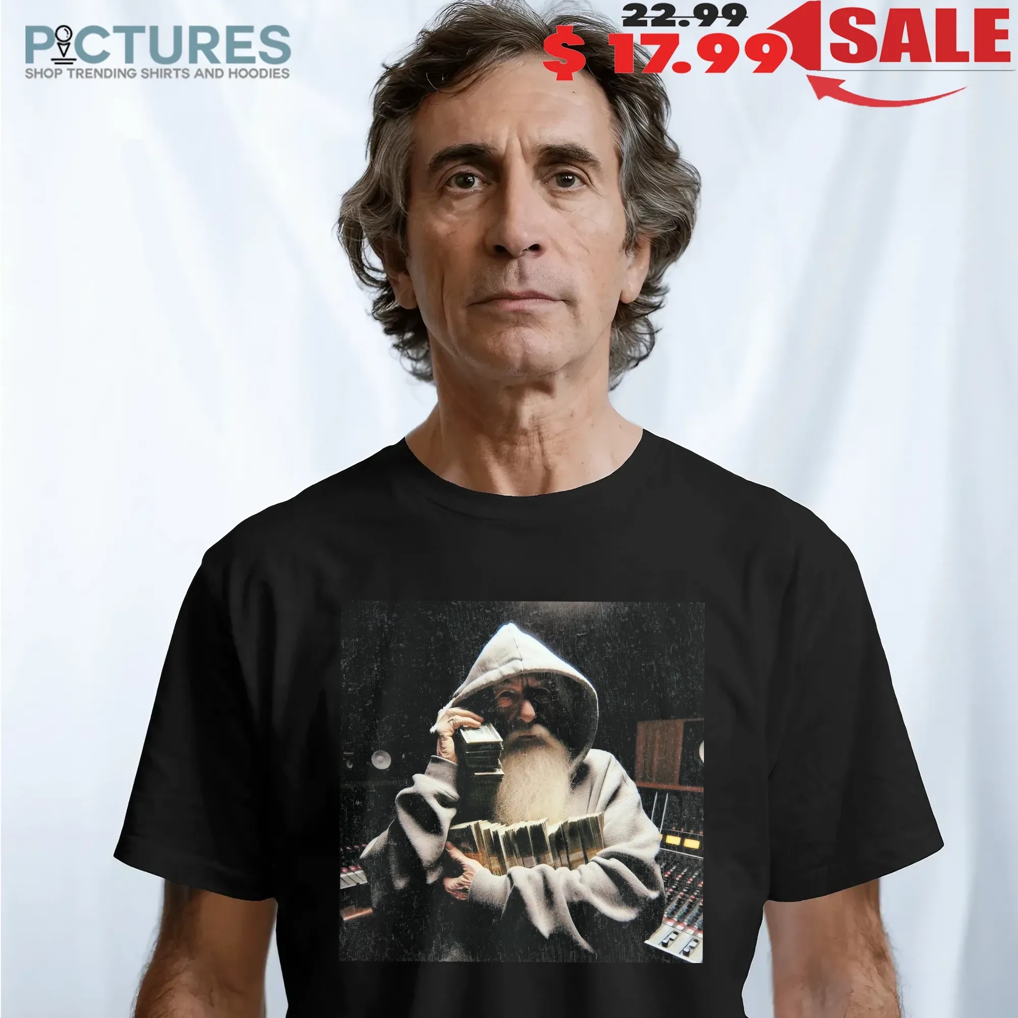 Gandalf Gangsta Santa Hoodie Money Stacks Hip Hop Streetwear T Shirt