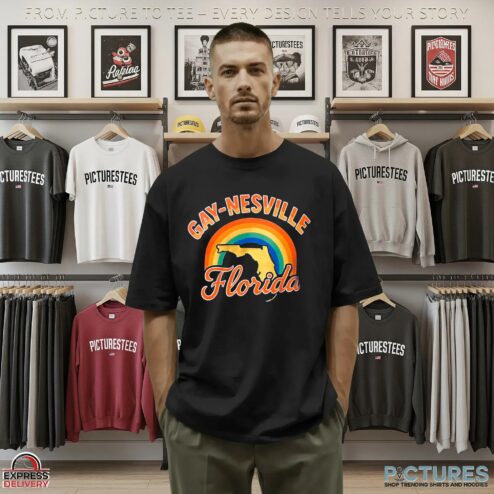 Gay-nesville Florida Meme T Shirt