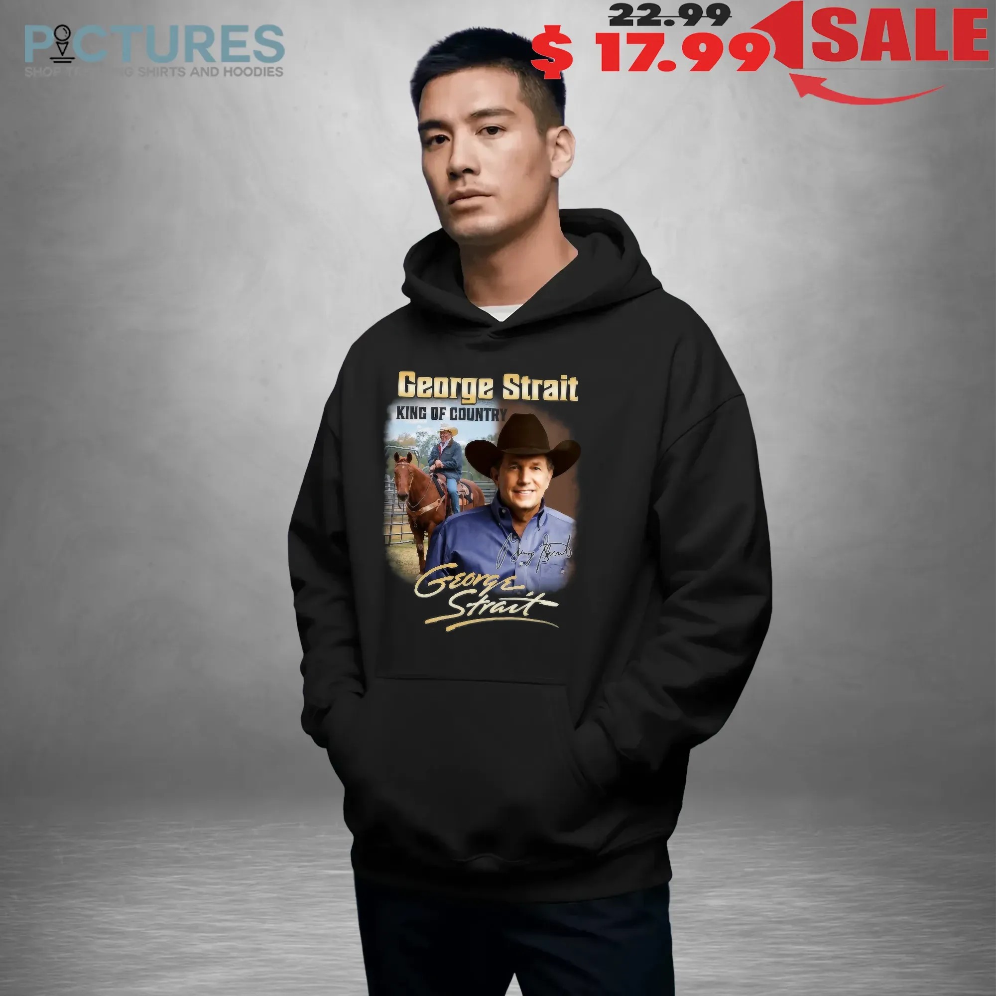 George Strait King Of Country Vintage Music T Shirt