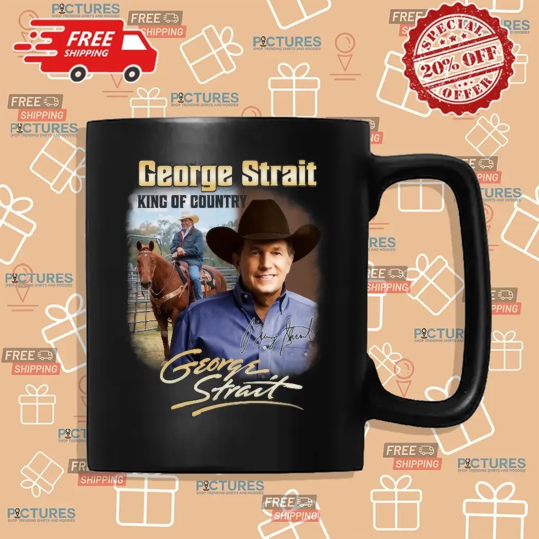 George Strait King Of Country Vintage Music T Shirt