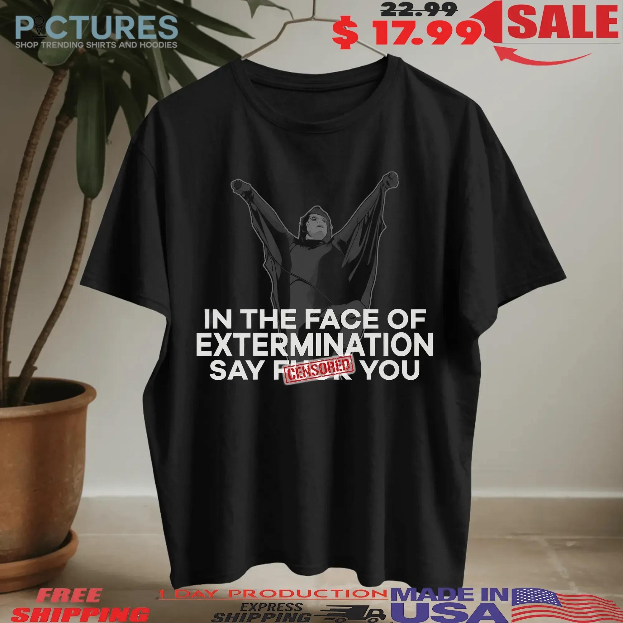 Gerard MCR In The Face of Extermination LGBTQ Pride T Shirt