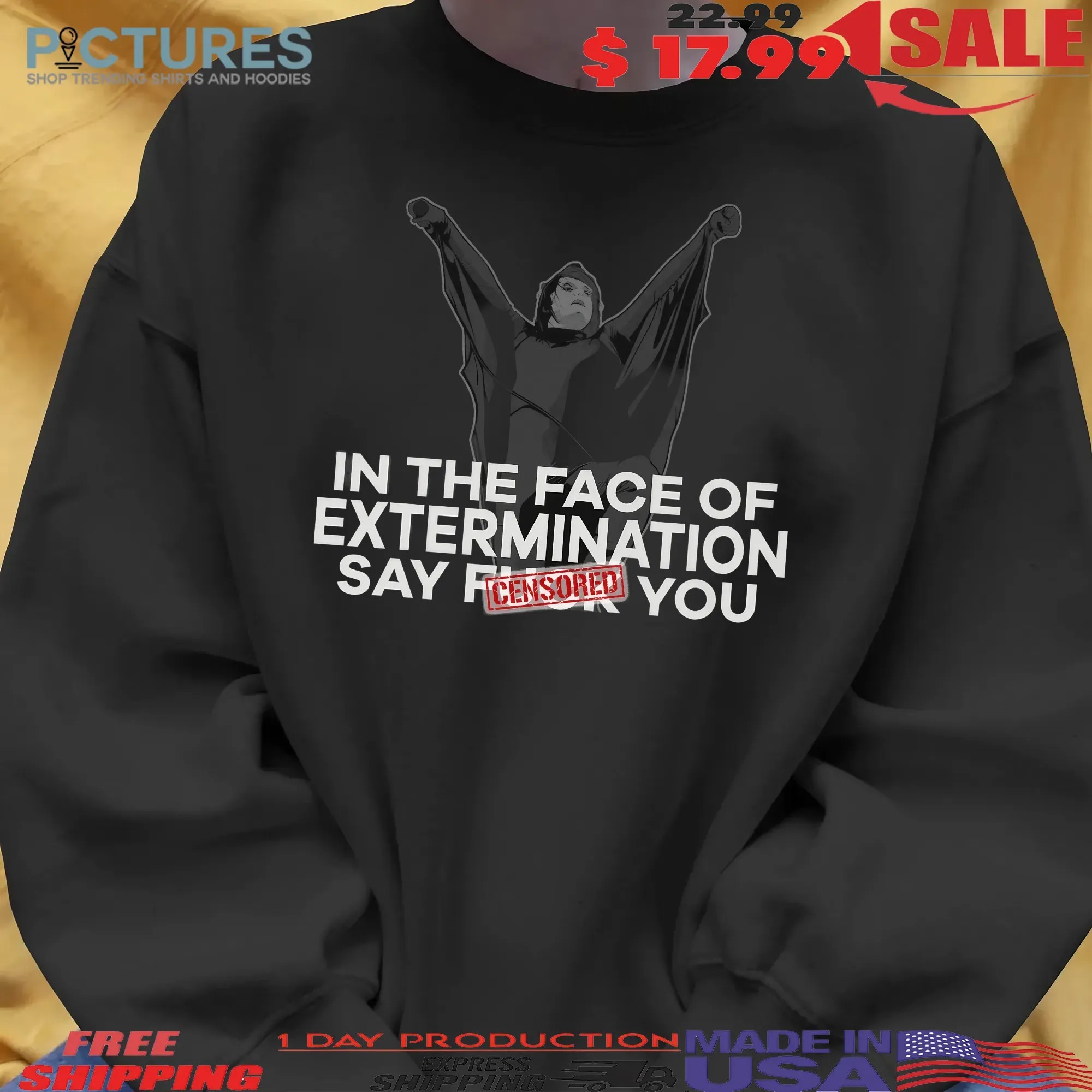 Gerard MCR In The Face of Extermination LGBTQ Pride T Shirt