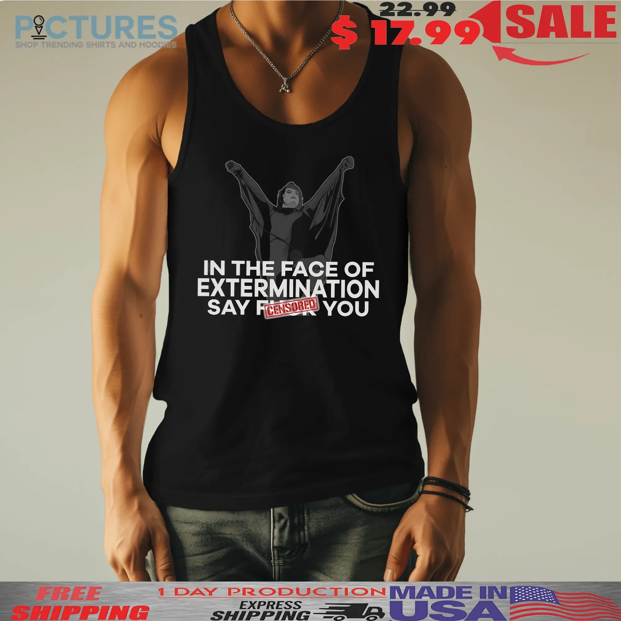 Gerard MCR In The Face of Extermination LGBTQ Pride T Shirt