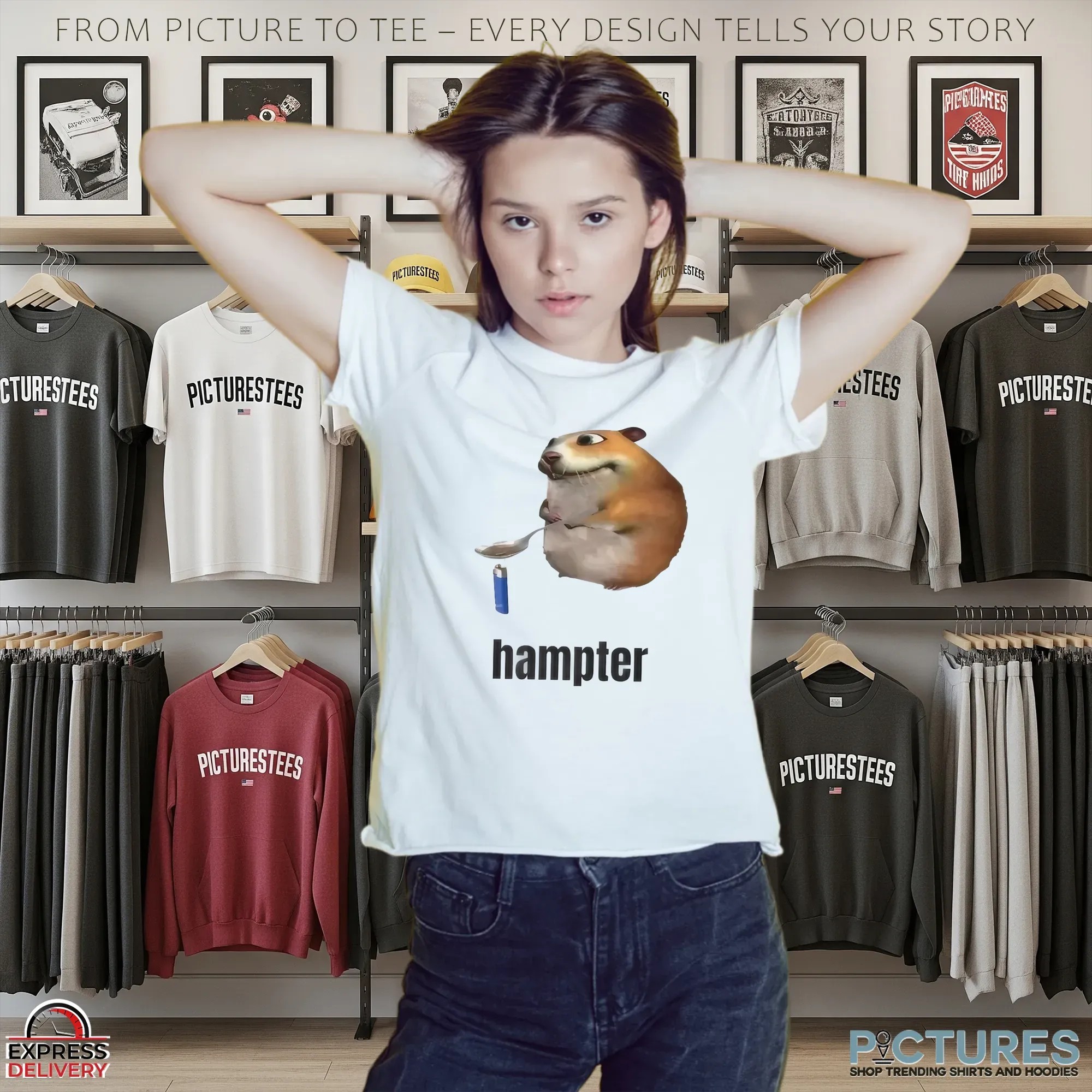 Hampter Grilling Honey Hamster Meme T Shirt