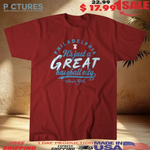 Harrison Bader It's Just a Great Baseball City Graphic T Shirt