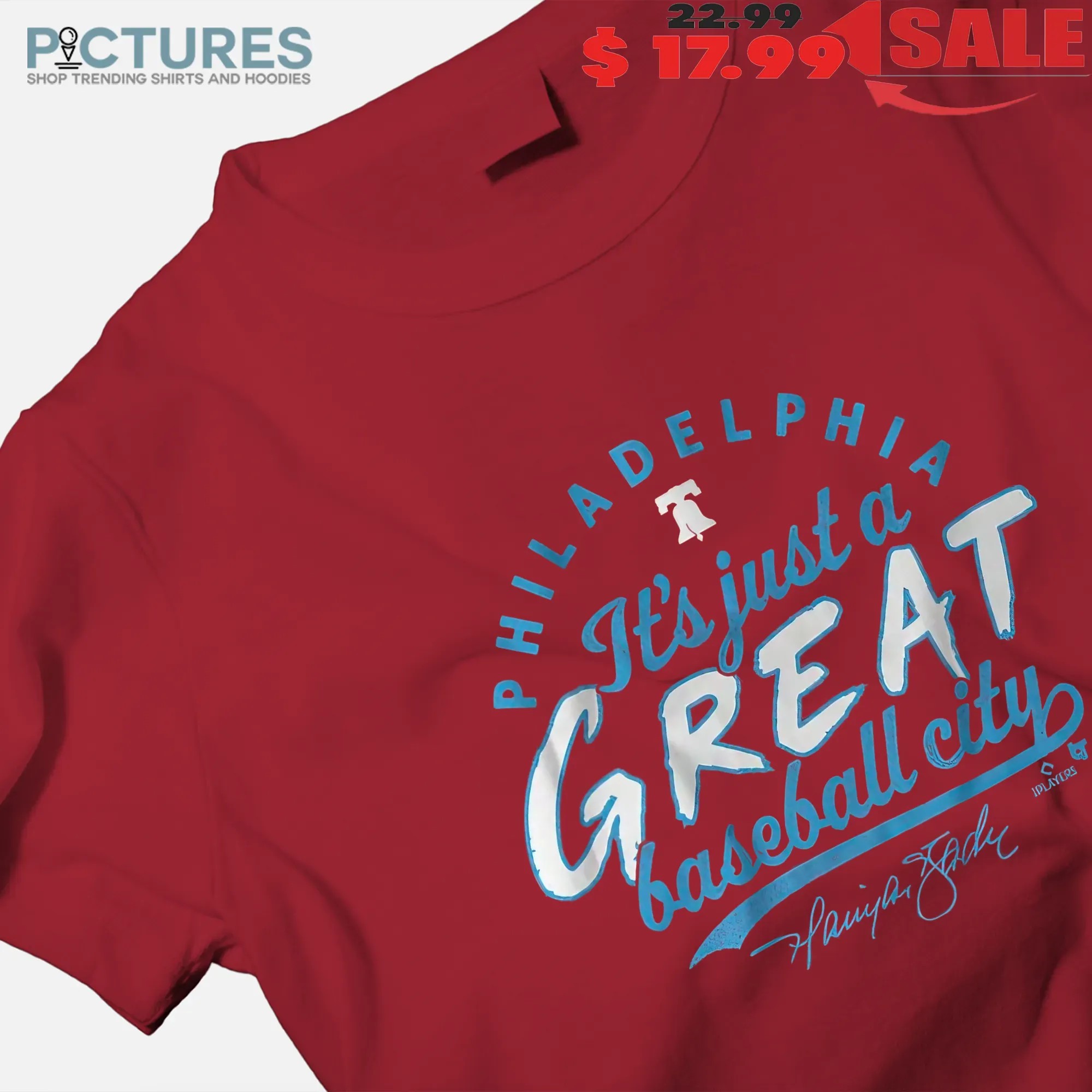 Harrison Bader It's Just a Great Baseball City Graphic T Shirt