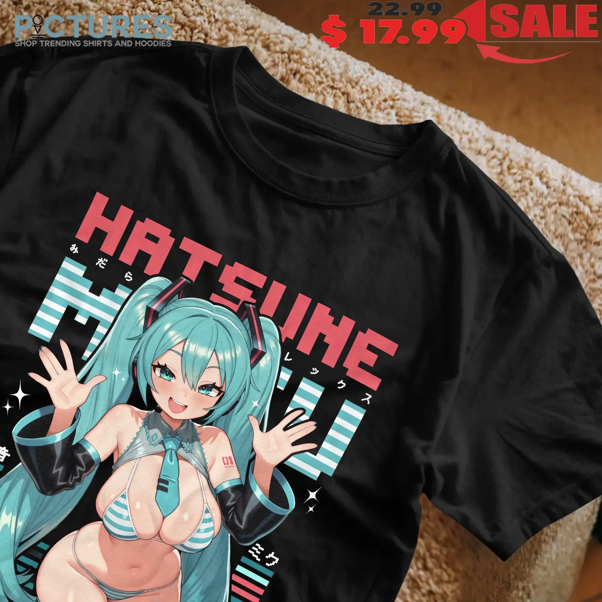Hatsune Miku The Only War Worth Fighting Is The War Of Love T Shirt