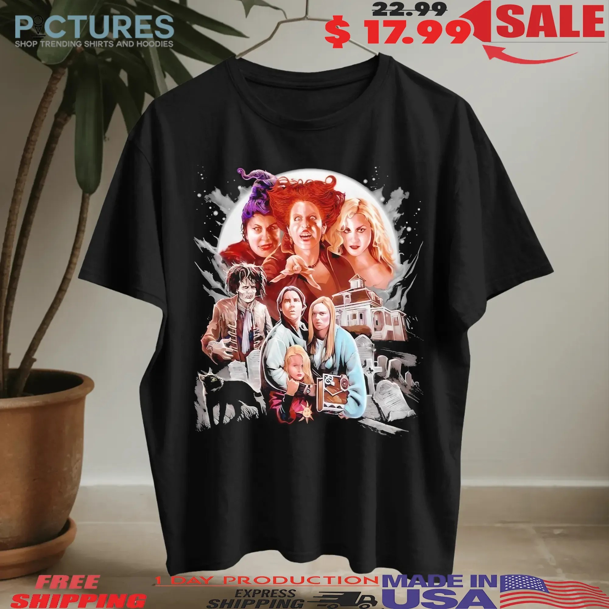 Hocus Pocus Witches Of Salem Halloween T Shirt