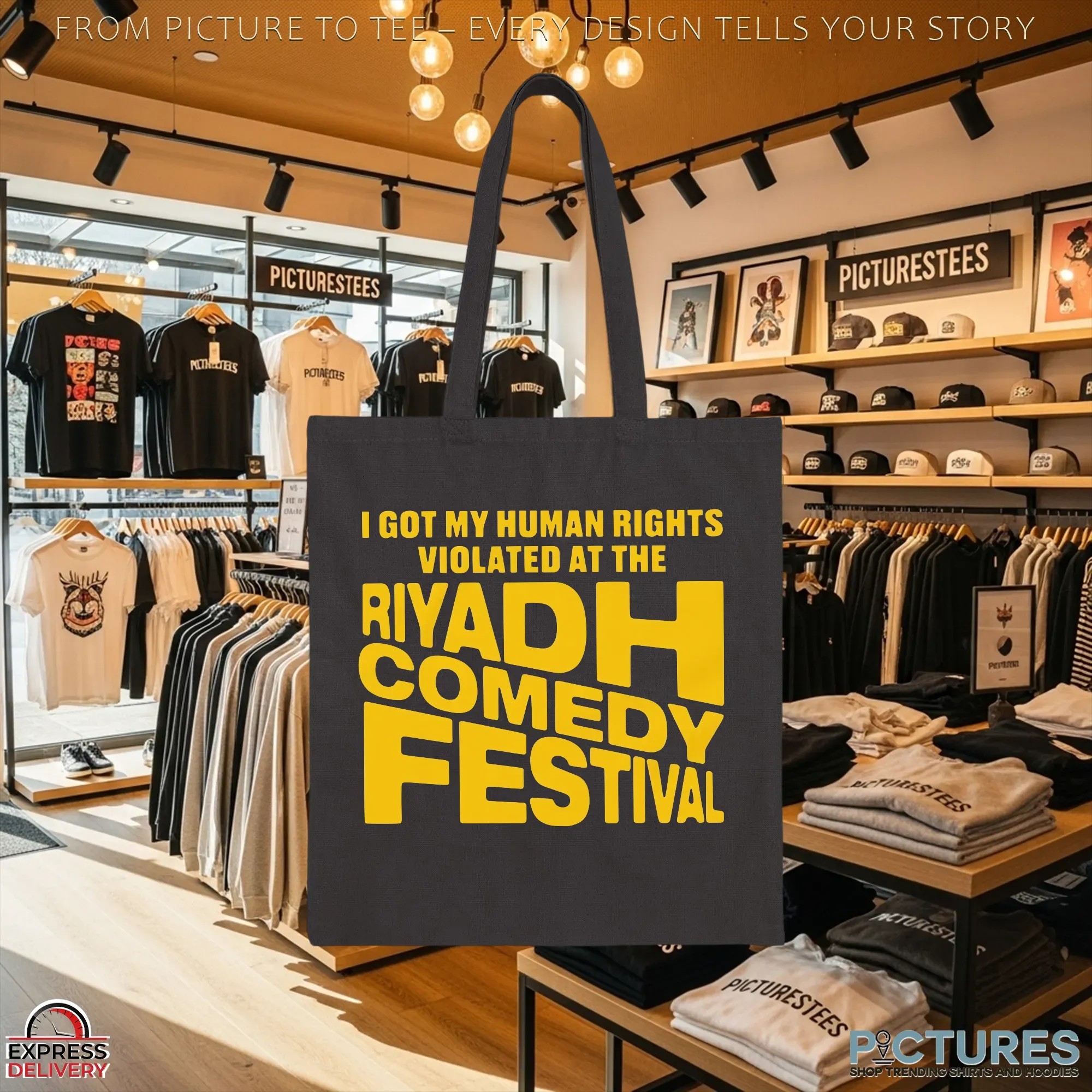 I Got My Human Rights Violated At The Riyadh Comedy Festival T Shirt