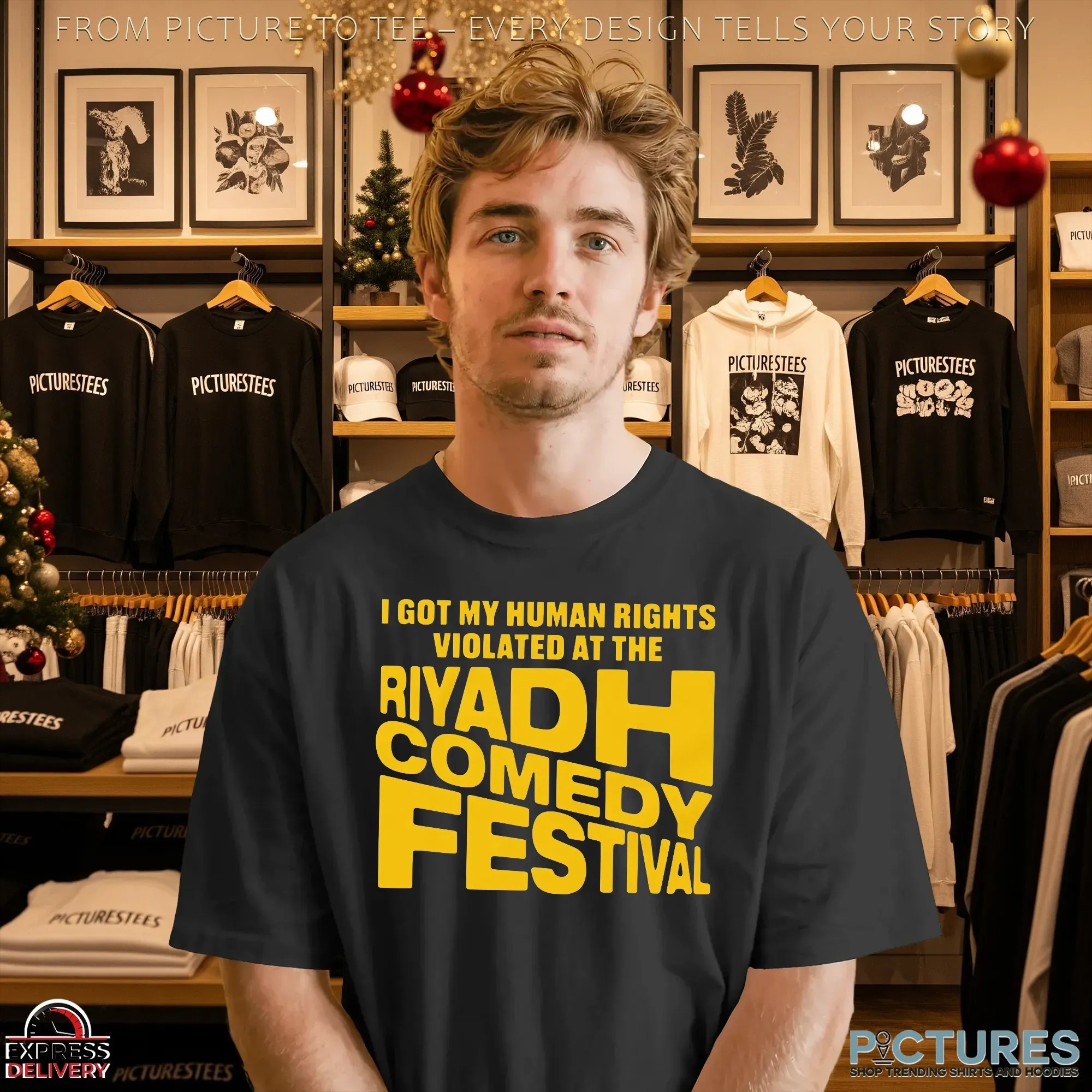 I Got My Human Rights Violated At The Riyadh Comedy Festival T Shirt