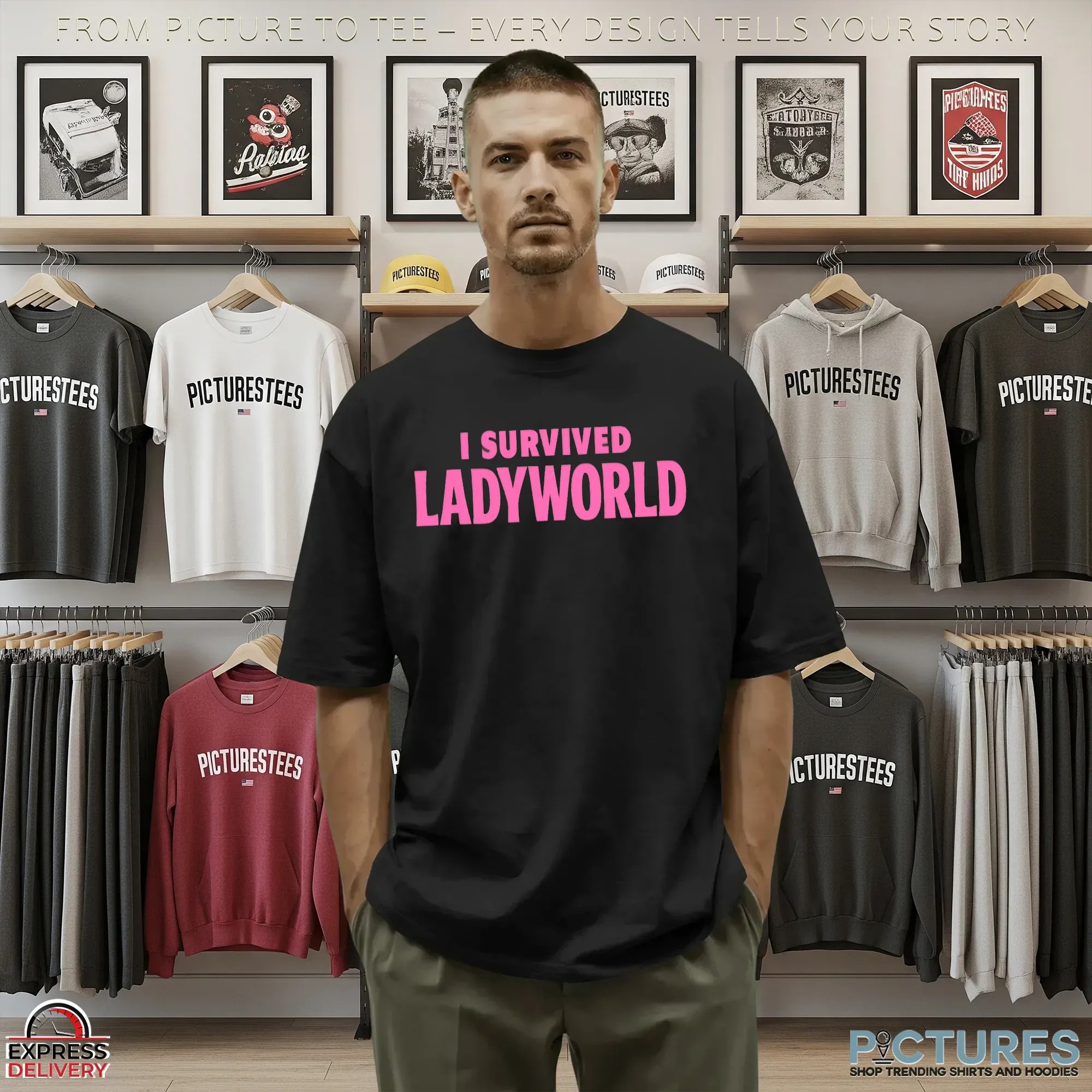 I Survived Ladyworld Chick Of The Office Miramar Beach FL 2025 T Shirt