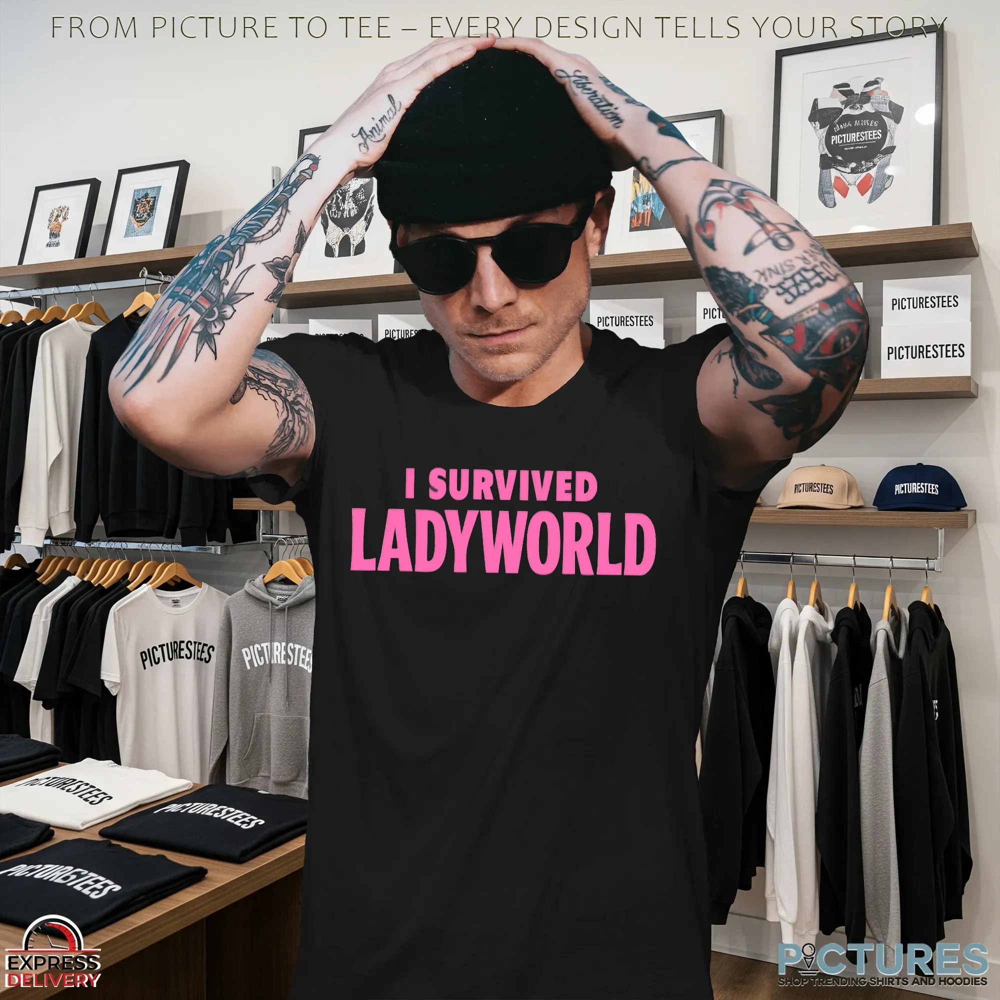 I Survived Ladyworld Chick Of The Office Miramar Beach FL 2025 T Shirt