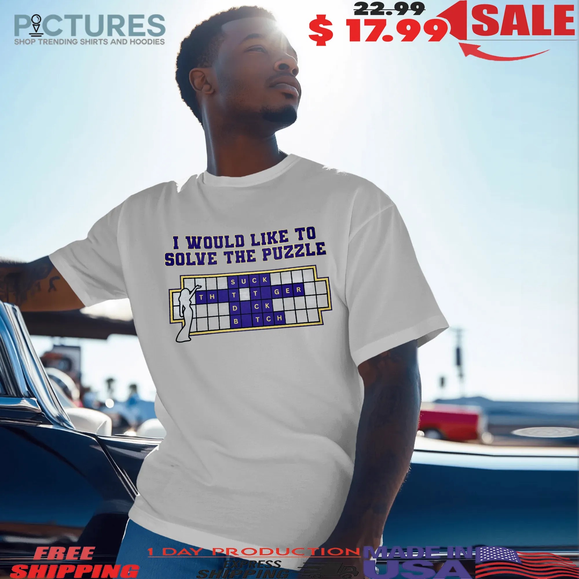 I Would Like Solve The Puzzle STDB Let The Band Play Neck Lsu Tigers Gameday T Shirt