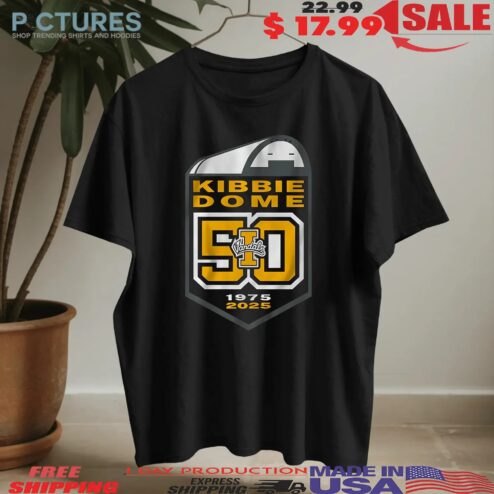 Idaho Vandals Football Kibbie Dome 50th Anniversary 1975 2025 T Shirt