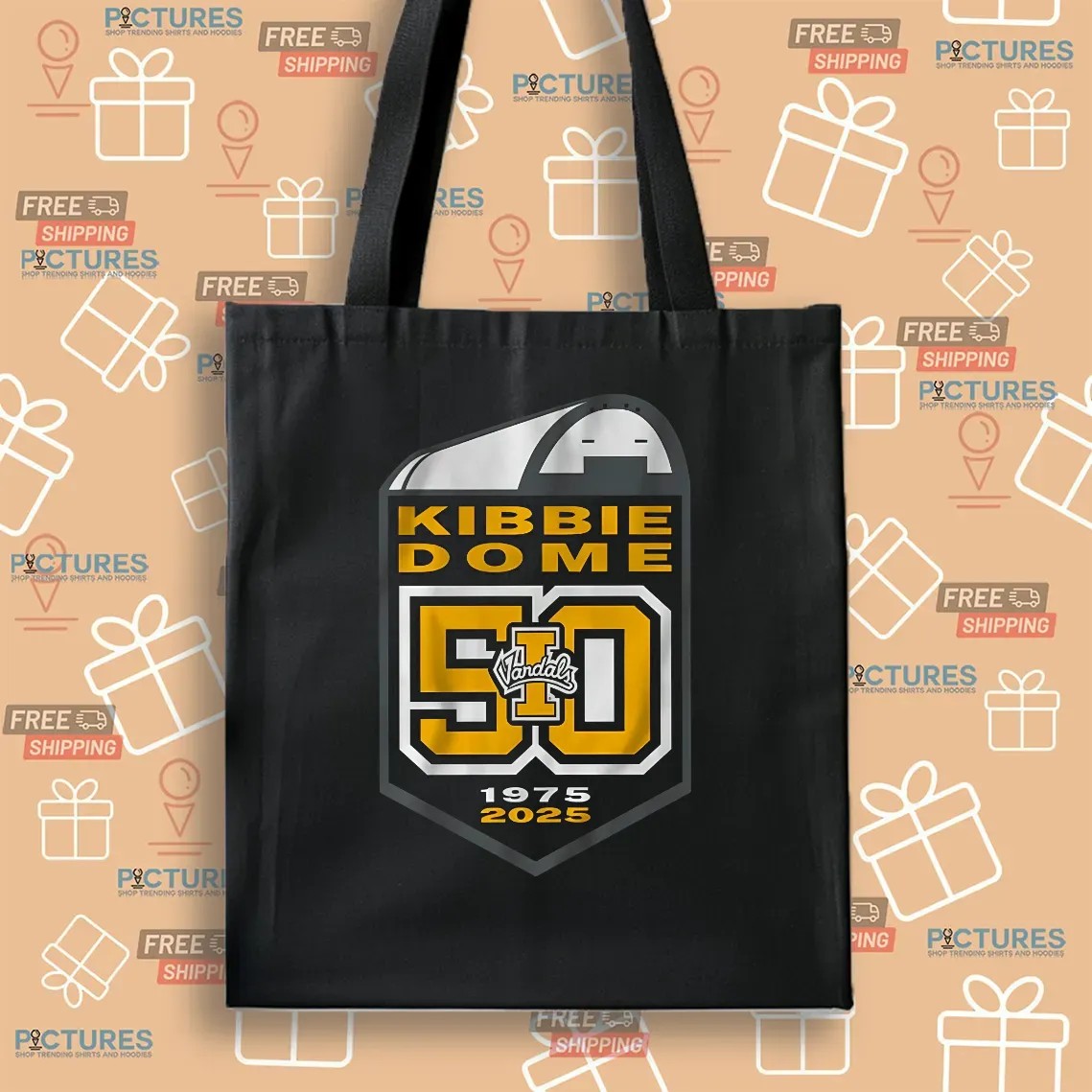 Idaho Vandals Football Kibbie Dome 50th Anniversary 1975 2025 T Shirt