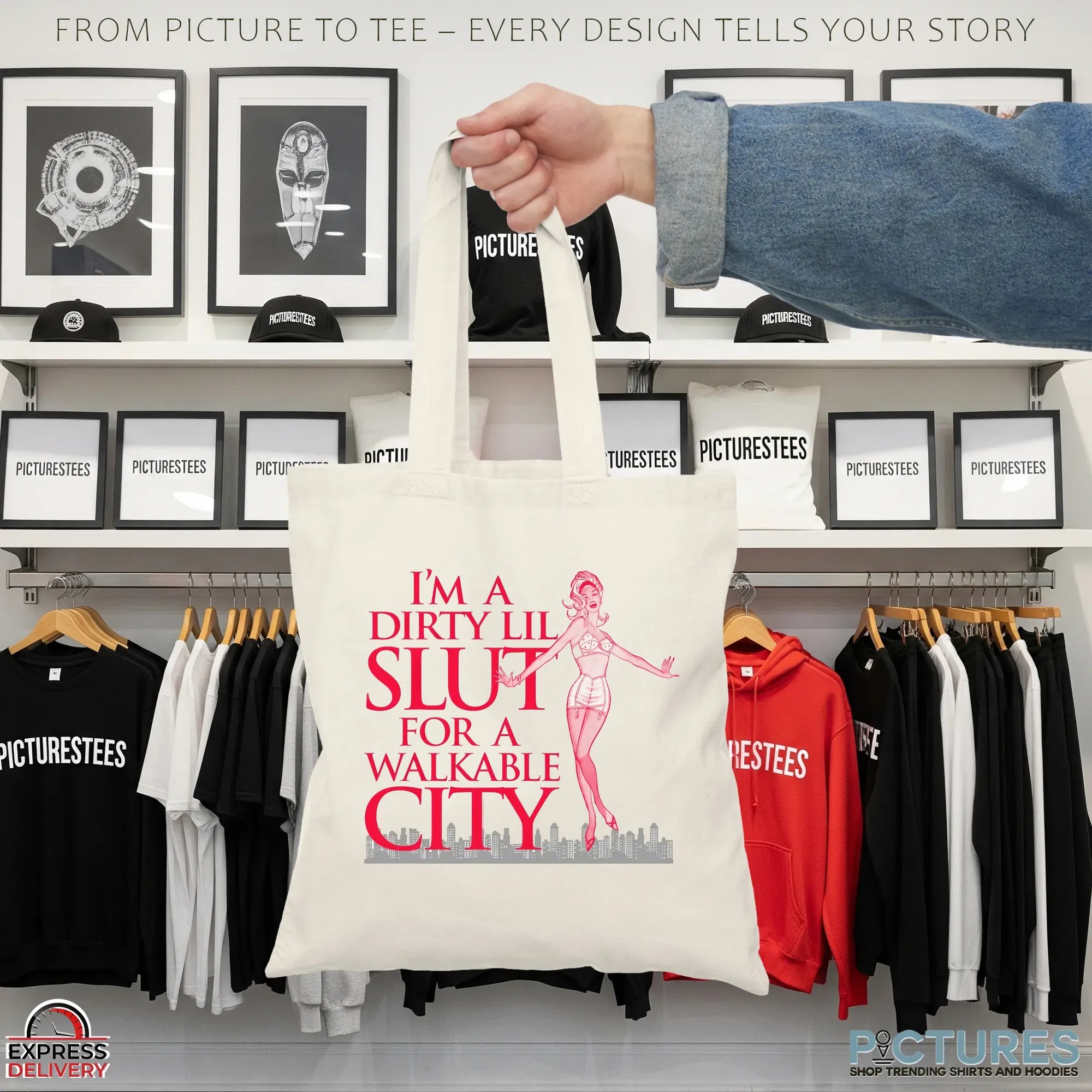 I'm A Dirty Lil Slut For A Walkable City T Shirt